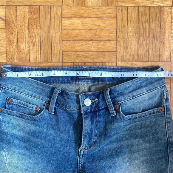 Lucky Brand - Distressed Skinny Jeans - Picture 6 of 9